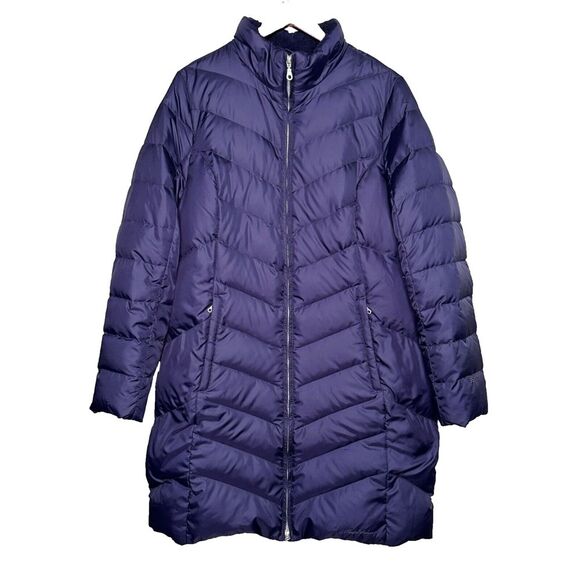 Eddie‎ Bauer EB550 Down Puffer Jacket Long - Picture 1 of 12